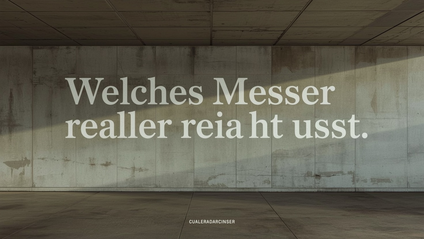Welches Messer wirklich reicht — und welche drei du nie brauchst